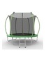 EVO JUMP Internal 10ft (Green) + Lower net. Батут с внутренней сеткой и лестницей