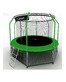i-JUMP Elegant 14ft с нижней сетью и лестницей (green)