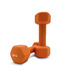 Гантель UNIX Fit неопреновая 2 кг / шт. Orange