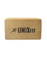 Блок для йоги и фитнеса UNIX Fit пробковый 22.5 х 15 х 7.5 см, 1 шт