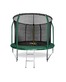 ARLAND Батут 12FT с внутренней страховочной сеткой и лестницей (Light green)