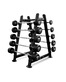 Набор обрезиненных штанг BRONZE GYM, 10-55 кг - 10 шт, шаг 5 кг