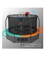 Каркасный батут Clear Fit FamilyHop 12Ft