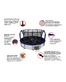 Батут UNIX line SUPREME GAME 14 ft (blue)
