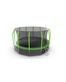 JUMP Cosmo 16ft (Green) + Lower net. Батут с внутренней сеткой и лестницей, диаметр 16ft (зеленый) + нижняя сеть