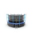JUMP Internal 16ft (Blue) + Lower net. Батут с внутренней сеткой и лестницей, диаметр 16ft (синий) + нижняя сеть