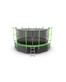 JUMP Internal 16ft (Green) + Lower net. Батут с внутренней сеткой и лестницей, диаметр 16ft (зеленый) + нижняя сеть