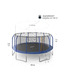 Батут UNIX Line SUPREME BASIC 16 ft (blue)