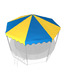 UNIX Line 14 ft Blue/Yellow