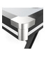 UNIX Line Аэрохоккей (226х125 cм) Black&White