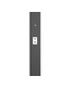 Баскетбольная стойка стационарная UNIX Line B-Stand-PC 54"x32" R45 H230-305 см