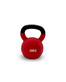 Гиря UNIX Fit виниловая 28 кг Red