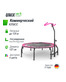 Батут UNIX Line FITNESS Premium (127 см) Pink