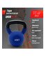 Гиря UNIX Fit виниловая 16 кг Blue