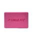 Блок для йоги и фитнеса UNIX Fit (200 г) 23 х 15 х 7 см, 1 шт, розовый
