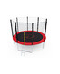 Батут с сеткой DFC PELPO 12ft с лестницей, RED