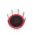 Батут с сеткой DFC PELPO 12ft с лестницей, RED
