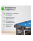 Игровой стол UNIX Line Трансформер 4 в 1 (204х112 cм) Black