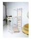 PERFETTO SPORT "Scala in legno 2" bianco-naturale PS-118