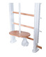 ДСК PERFETTO SPORT "Scala in legno con rete" bianco-naturale PS-125