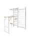 ДСК PERFETTO SPORT "Scala in legno con rete 2" bianco-naturale PS-131