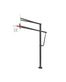 Баскетбольная стойка стационарная UNIX Line B-Stand-PC 72"x42" R45 H230-305 см