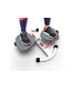 Фитнес платформа DFC "Twister Bow" с эспандерами Серый
