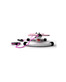 Фитнес платформа DFC "Twister Bow" с эспандерами Розовый