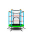 Батут детский DFC SMRKIDS 55" с сеткой, GREEN