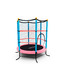 Батут детский DFC SMRKIDS 55" с сеткой, PINK