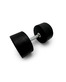 Гантель UNIX Fit PRO круглая обрезиненная 37,5 кг / шт
