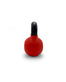 Гиря UNIX Fit виниловая 24 кг Red