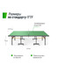Всепогодный теннисный стол UNIX Line outdoor 14 mm SMC, Green