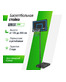 Баскетбольная стойка UNIX Line B-Stand-PE 44"x28" R45 H135-305 см