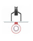 Баскетбольная стойка стационарная UNIX Line B-Stand-PC 54"x32" R45 H230-305 см
