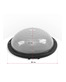 Полусфера балансировочная UNIX Fit Bosu с эспандерами, 58 см