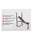 Скамья силовая со стойками UNIX Fit BENCH 120